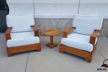 Teak refinshing service